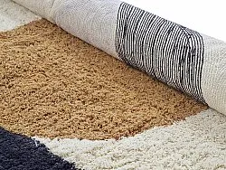 Kulatý koberec - Mantona Natural Cotton Shaggy (vícebarevná)