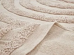 Shaggy koberce - Margo Natural Cotton Shaggy (béžová)