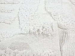 Kulatý koberec - Mavis Natural Cotton Shaggy (offwhite)