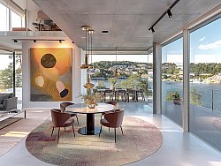 Kulatý koberec - Mogoro (vícebarevná)