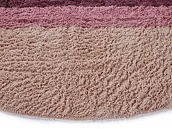 Kulatý koberec - Pione Natural Cotton Shaggy (růžová)