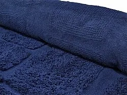 Shaggy koberce - Salem Natural Cotton Shaggy (tmavě modrá)