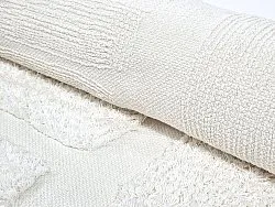 Shaggy koberce - Salem Natural Cotton Shaggy (offwhite)