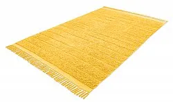 Shaggy koberce - Willow Natural Cotton Shaggy (žlutá)