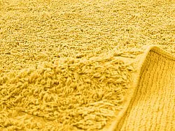 Shaggy koberce - Willow Natural Cotton Shaggy (žlutá)