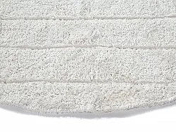 Kulatý koberec - Willow Natural Cotton Shaggy (offwhite)