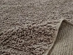 Shaggy koberce - Willow Natural Cotton Shaggy (taupe)