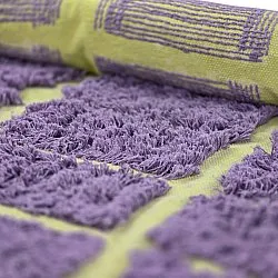 Shaggy koberce - Zola Natural Cotton Shaggy (fialová)
