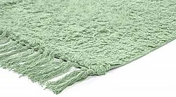 Shaggy koberce - Alba Natural Cotton Shaggy (světle zelená)