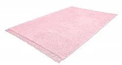 Shaggy koberce - Alba Natural Cotton Shaggy (světle růžová)