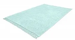 Shaggy koberce - Alba Natural Cotton Shaggy (tyrkysový)