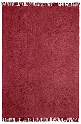 Shaggy koberce - Alba Natural Cotton Shaggy (vínově červená)