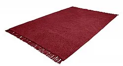 Shaggy koberce - Alba Natural Cotton Shaggy (vínově červená)