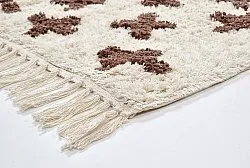 Shaggy koberce - Chesley Natural Cotton Shaggy (béžová)