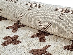 Shaggy koberce - Chesley Natural Cotton Shaggy (béžová)