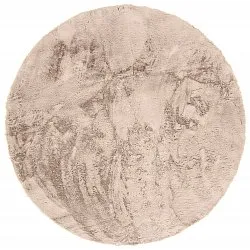 Kulaté koberce - Cloud Super Soft (taupe)