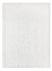 Shaggy koberce - Ebba Natural Cotton Shaggy (offwhite)