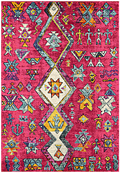 Wiltonský koberec - Misare (růžová/vícebarevná)