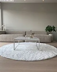 Kulaté koberce - Cloud Super Soft (bílá)