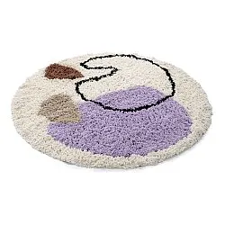 Kulatý koberec - Naousa Natural Cotton Shaggy (vícenásobná)