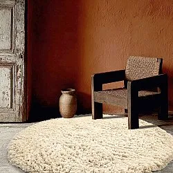 Kulatý koberec - Aliste Wool Shaggy (alabaster gleam)