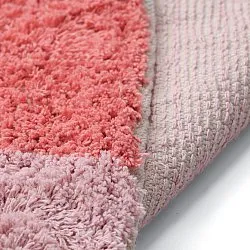 Shaggy koberce - Amira Natural Cotton Shaggy (růžová)