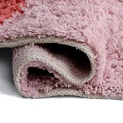 Shaggy koberce - Amira Natural Cotton Shaggy (růžová)