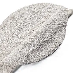 Kulatý koberec - Combarro Solid Cotton Shaggy (krém)