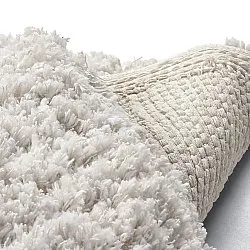Kulatý koberec - Combarro Solid Cotton Shaggy (krém)