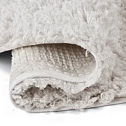 Kulatý koberec - Combarro Solid Cotton Shaggy (krém)