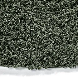 Kulatý koberec - Combarro Solid Cotton Shaggy (zelený)