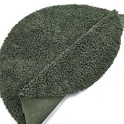 Kulatý koberec - Combarro Solid Cotton Shaggy (zelený)