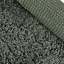 Kulatý koberec - Combarro Solid Cotton Shaggy (zelený)