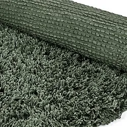 Kulatý koberec - Combarro Solid Cotton Shaggy (zelený)