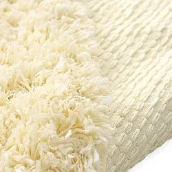Kulatý koberec - Combarro Solid Cotton Shaggy (světle žlutá)
