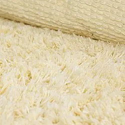 Kulatý koberec - Combarro Solid Cotton Shaggy (světle žlutá)