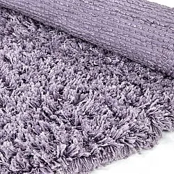 Kulatý koberec - Combarro Solid Cotton Shaggy (světle fialová)
