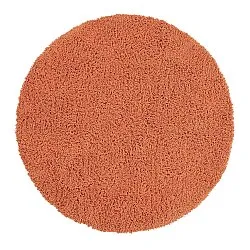 Kulatý koberec - Combarro Solid Cotton Shaggy (světle oranžová)