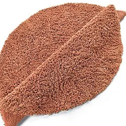 Kulatý koberec - Combarro Solid Cotton Shaggy (světle oranžová)