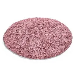 Kulatý koberec - Combarro Solid Cotton Shaggy (světle růžová)