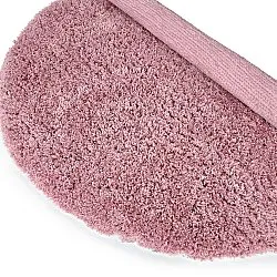 Kulatý koberec - Combarro Solid Cotton Shaggy (světle růžová)
