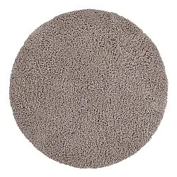 Kulatý koberec - Combarro Solid Cotton Shaggy (taupe)