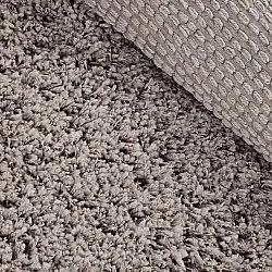 Kulatý koberec - Combarro Solid Cotton Shaggy (taupe)