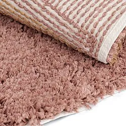 Kulatý koberec - Perast Natural Cotton Shaggy (vícenásobná)