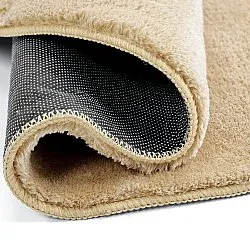 Kulaté koberce - Aranga Super Soft Fur (tmavě béžová)