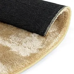 Kulaté koberce - Aranga Super Soft Fur (tmavě béžová)