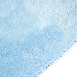 Kulaté koberce - Aranga Super Soft Fur (světle modrá)