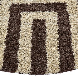 Kulaté koberce - Imilchil (béžová/hnědá)