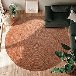 Kulatý koberec - Indoor/Outdoor Arlo (pomerančový)