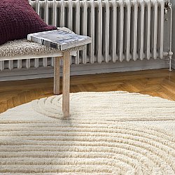 Kulaté koberce - Evora (offwhite)